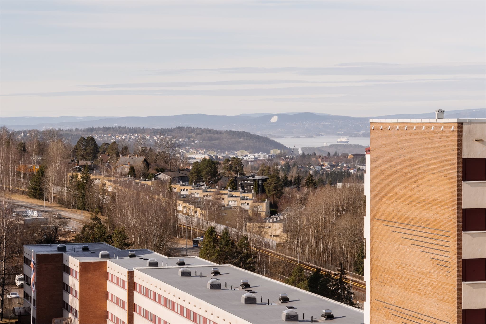 Herlig utsikt mot Oslofjorden