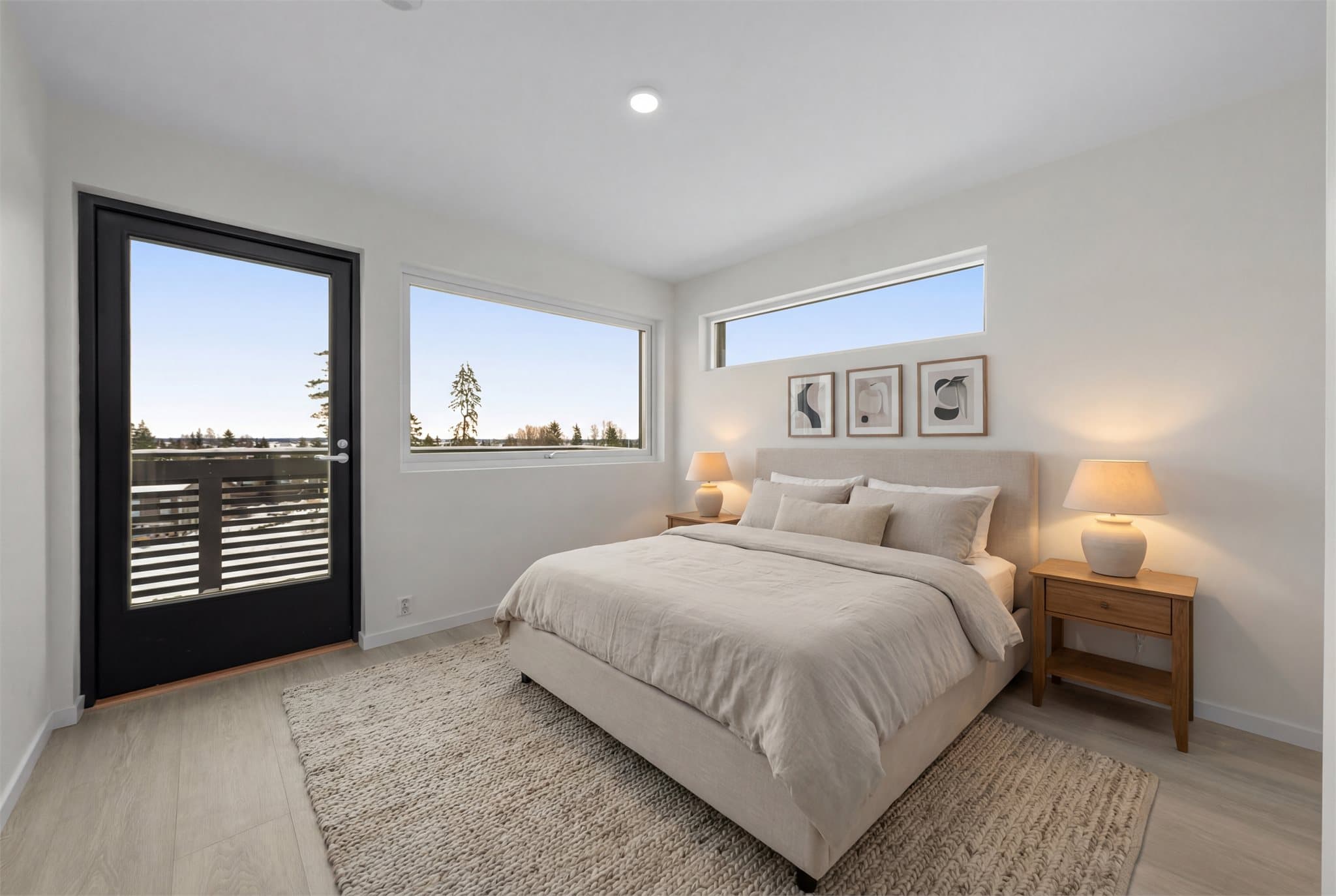 Digitalt møblert soverom I