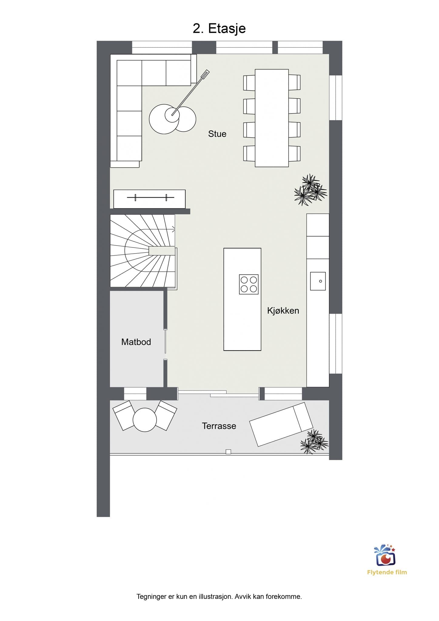Plantegning 2.etasje