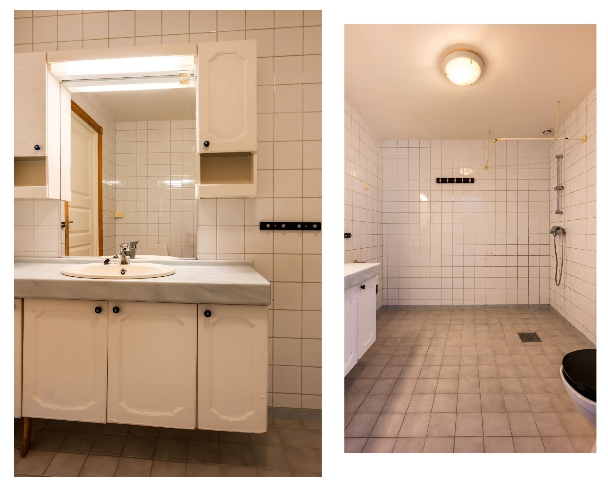 Det er opplegg for vaskemaskin.