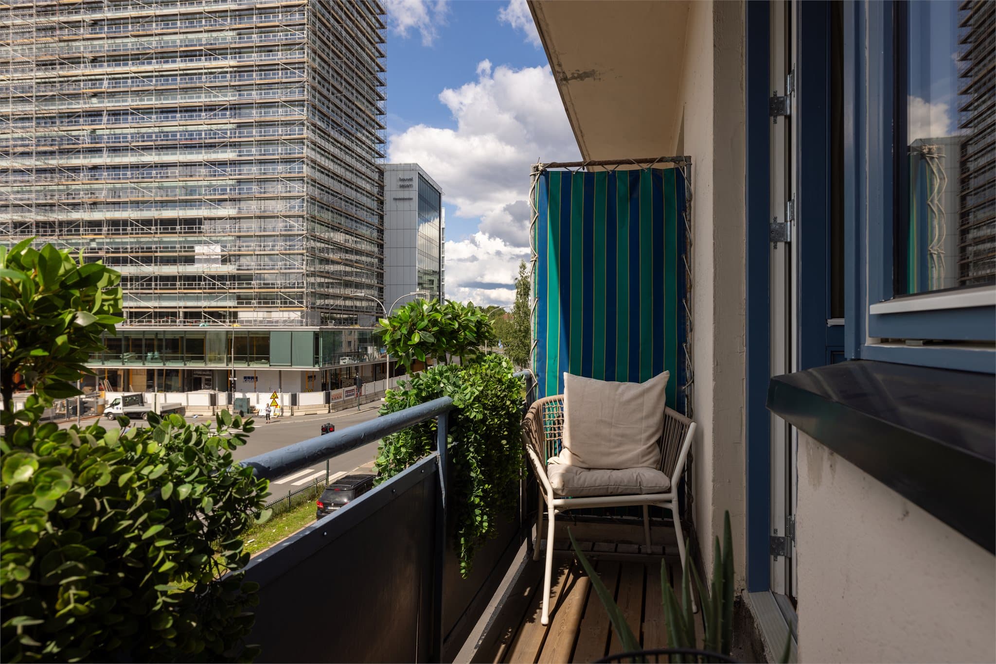 Her er det plass til en liten kaffekrok.