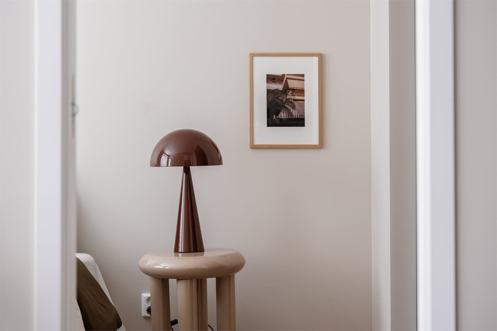 Detaljer fra hovedsoverommet.