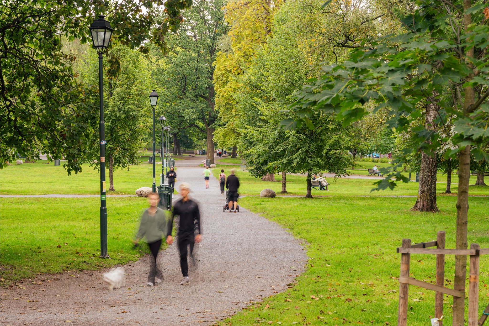 Sofienbergparken er en av Grünerløkkas største og mest populære parker, med store grøntområder, lekeplasser og gode solforhold – et perfekt sted for rekreasjon, piknik og hyggelige dager utendørs.