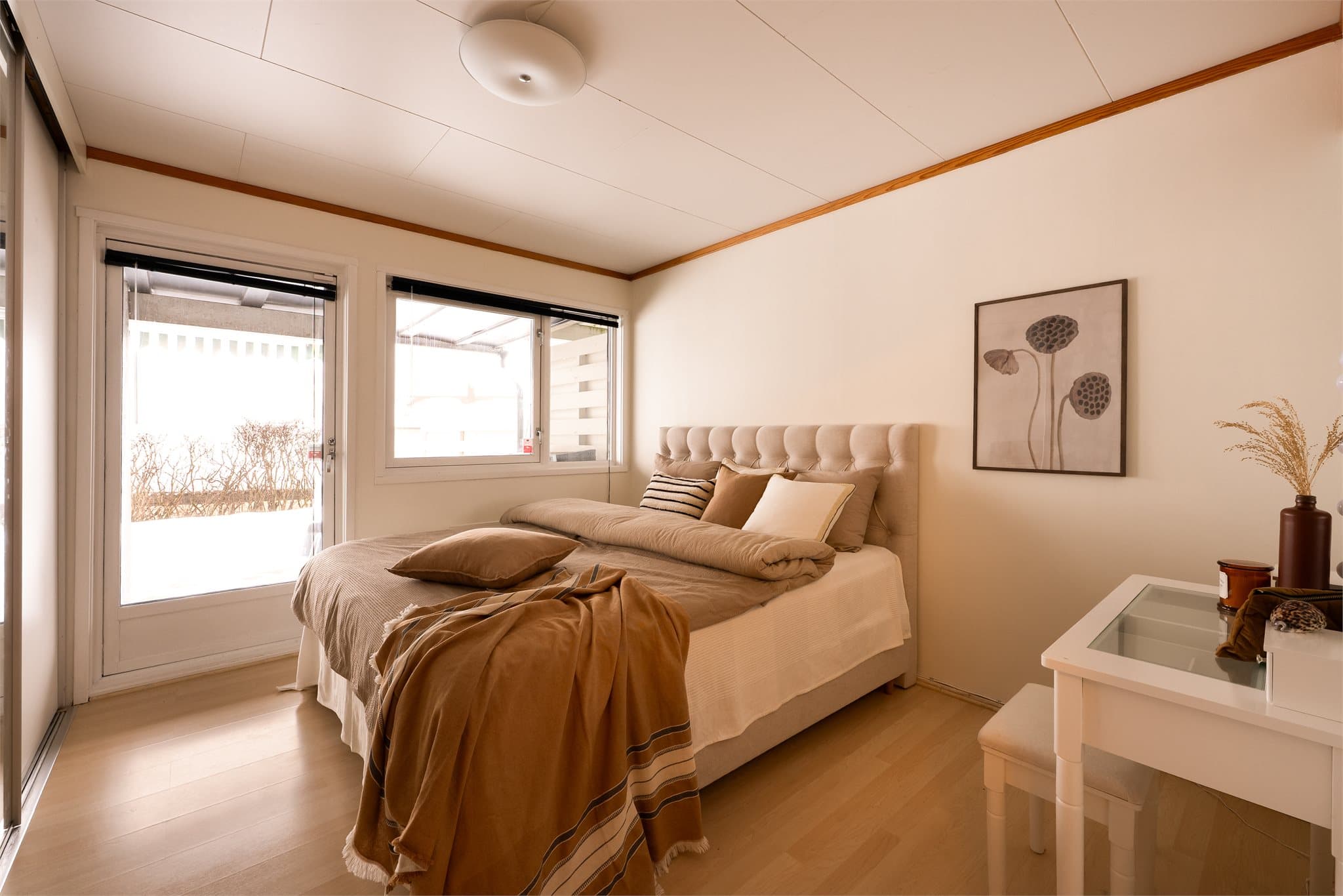 I underetasjen har man to soverom av god størrelse.