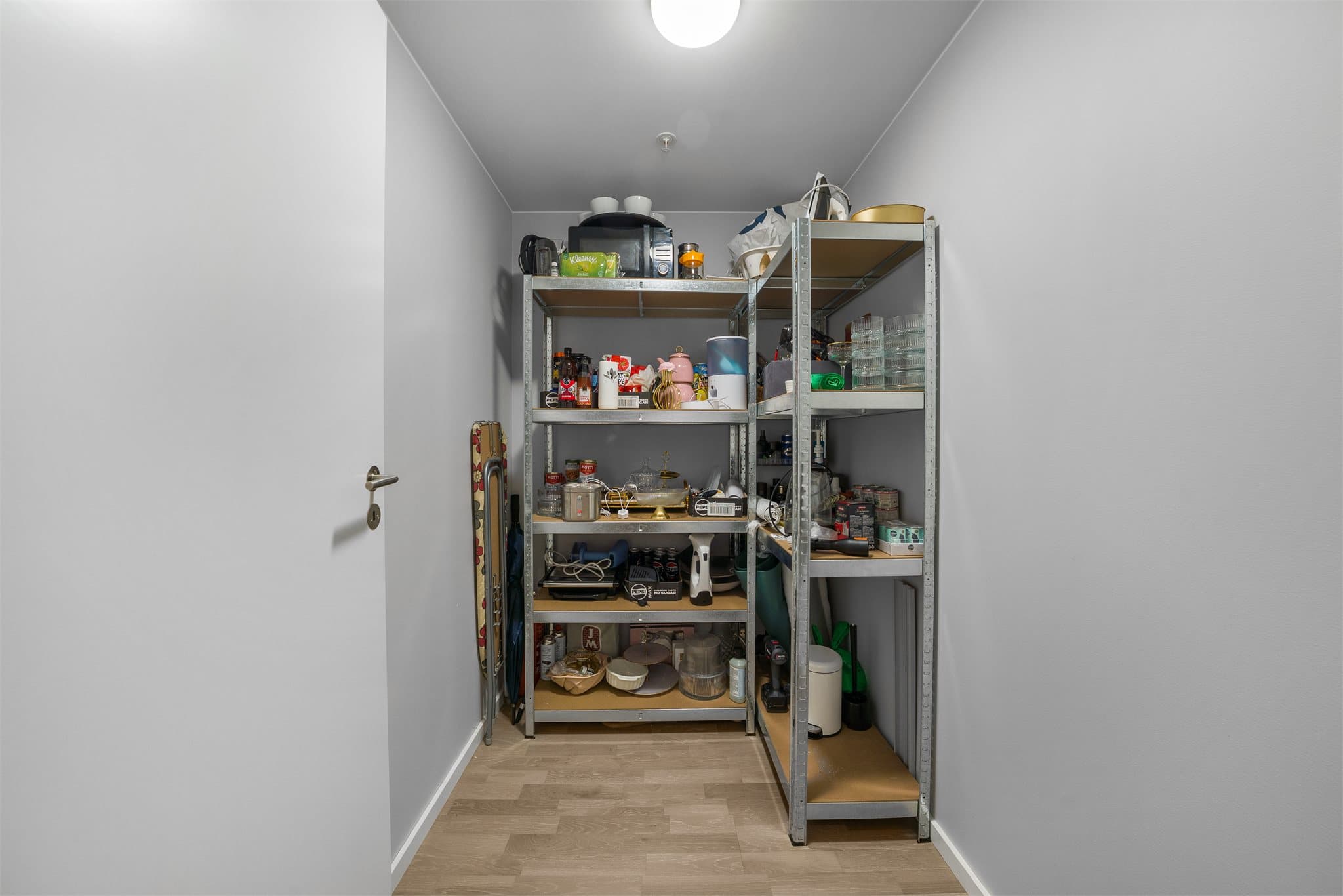 Svært praktisk innvendig bod.