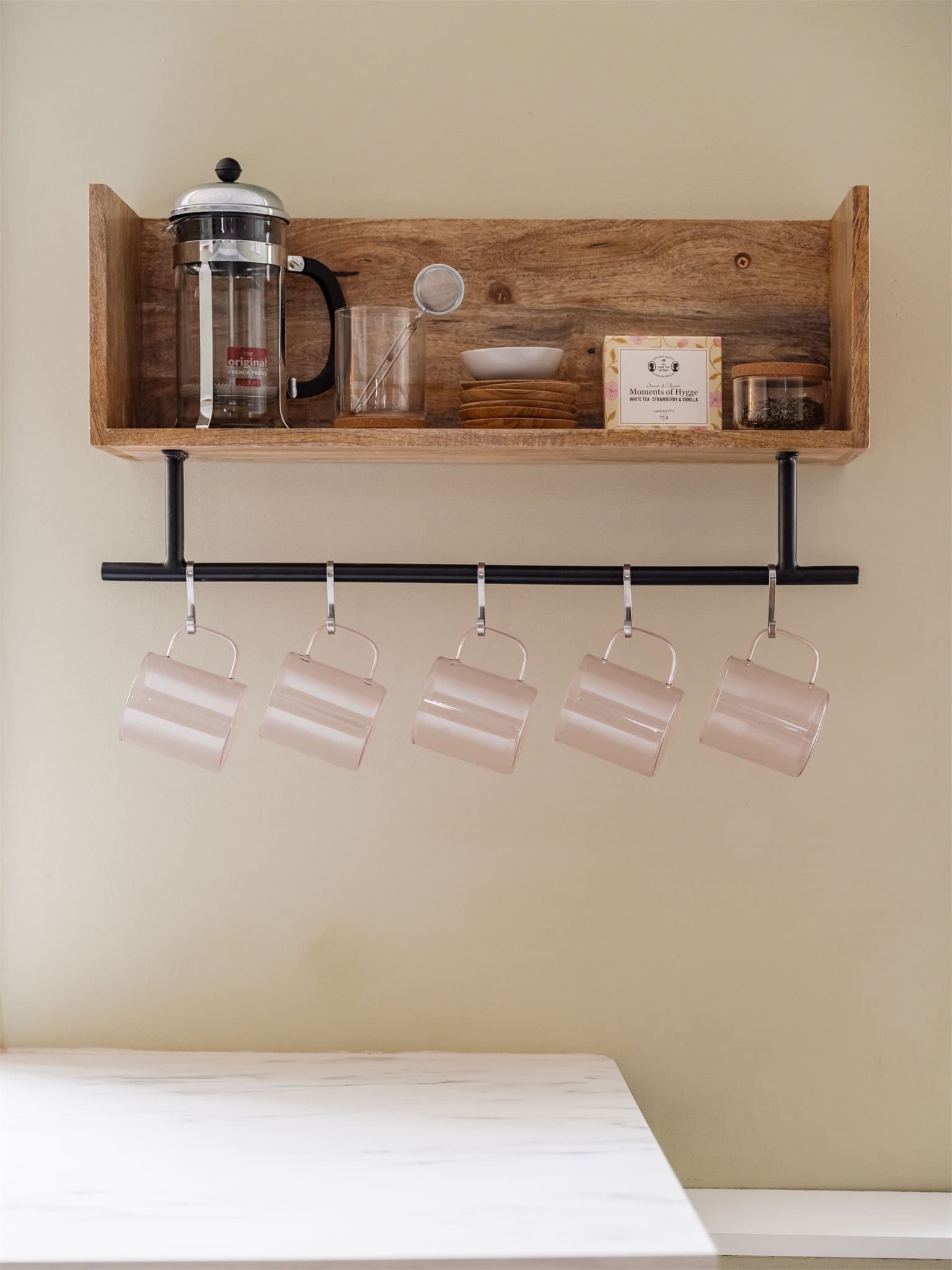 Smarte løsninger for oppbevaring av kjøkkenutstyr.