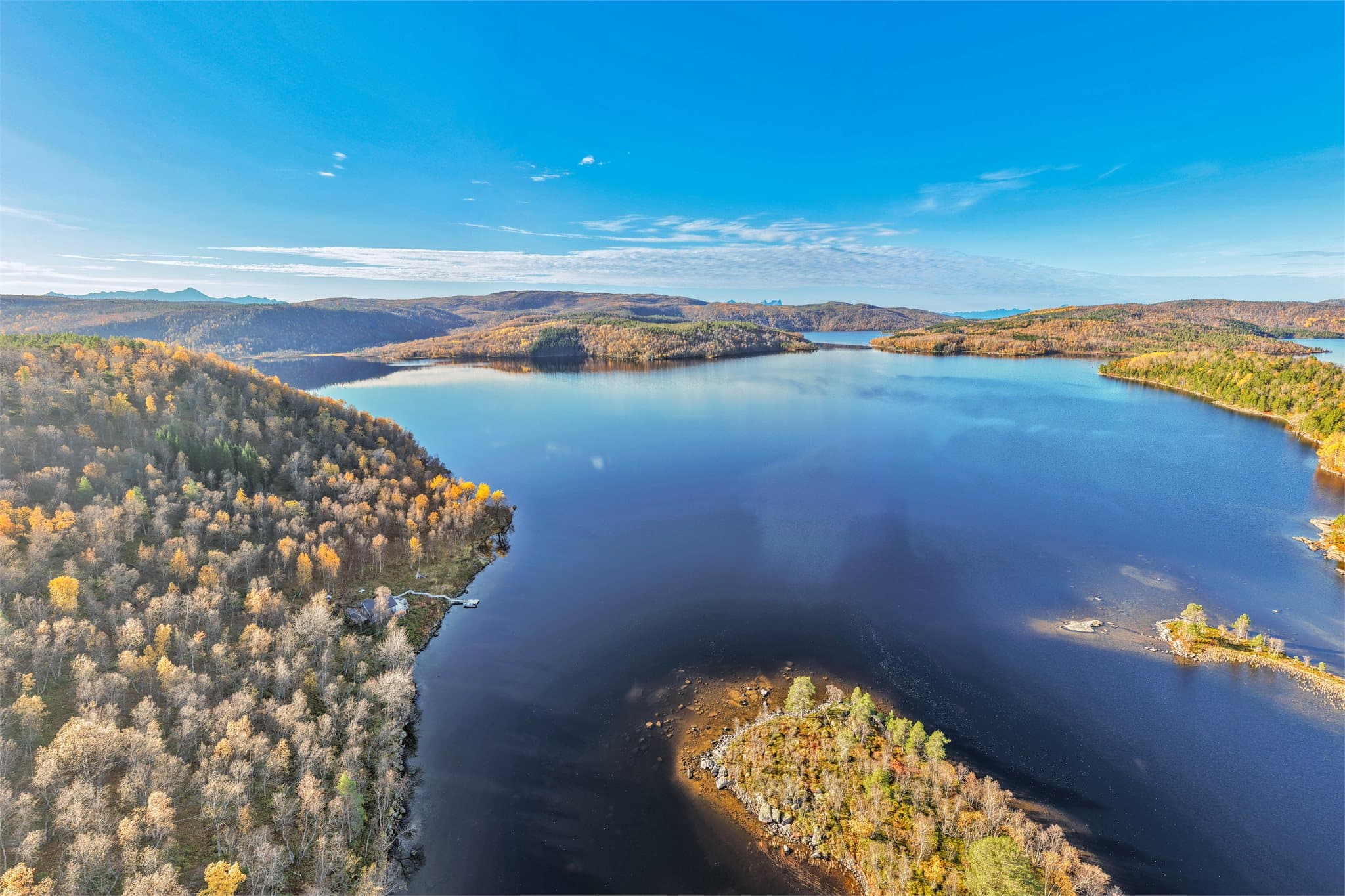 Kilvatnet byr på gode muligheter for båtliv, padling og fiske.