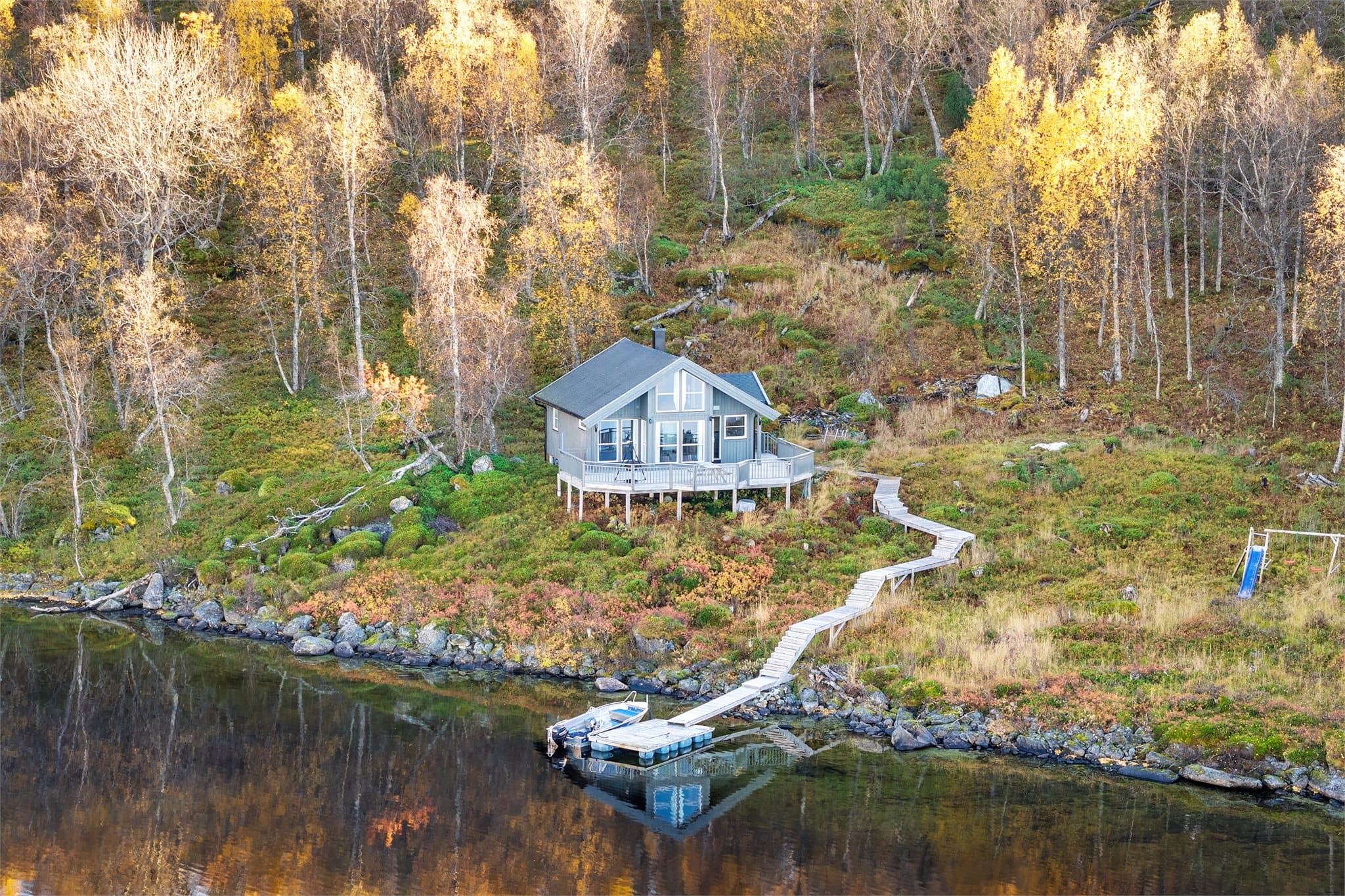 Velkommen til Hytte Kilvatnet! Foto: Willem Mathlener.