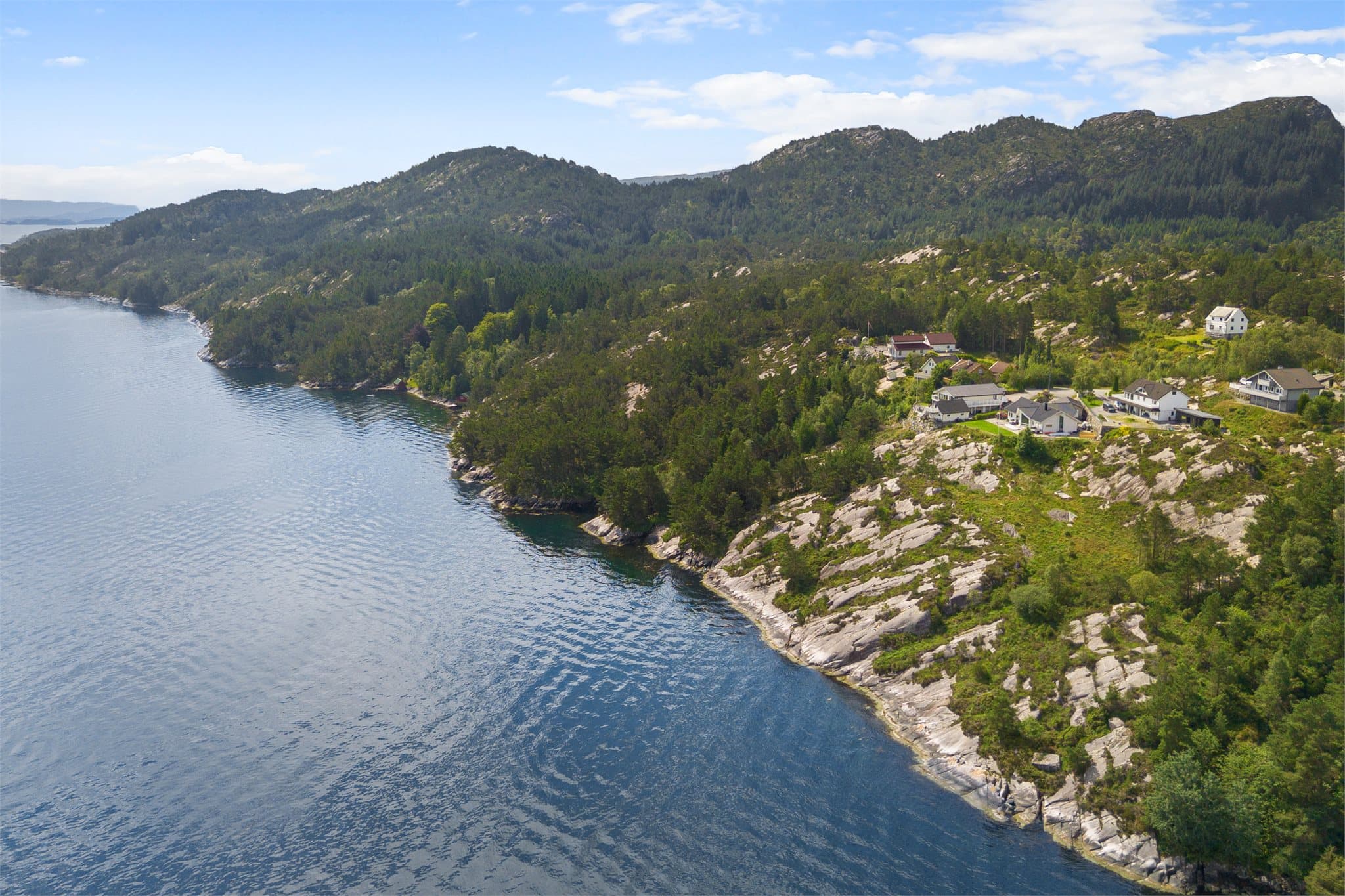 Flott turterreng like utenfor inngangsdøren