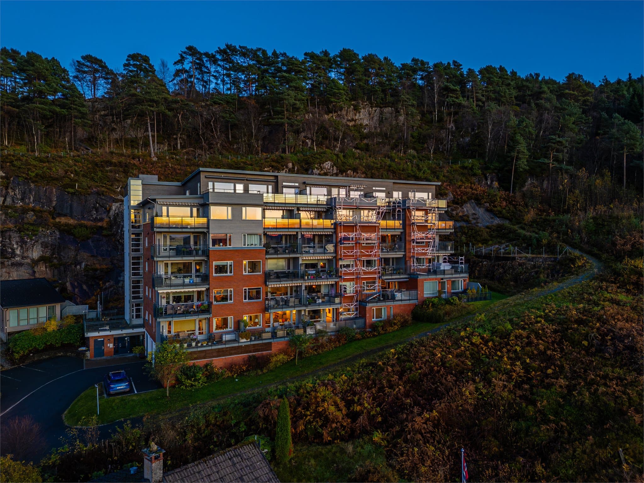 - Her bosetter du deg i et ettertraktet sameie med god økonomi -