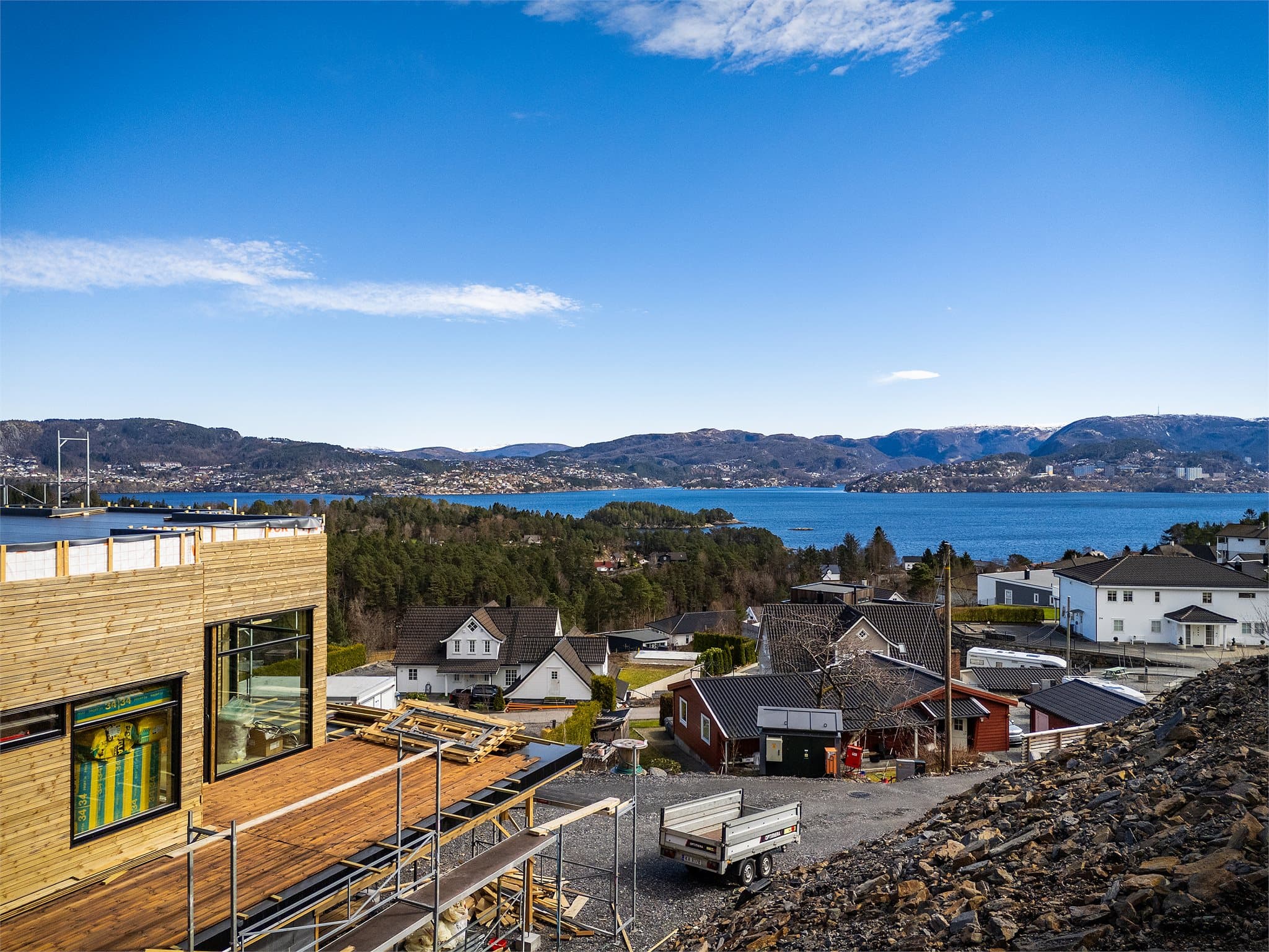 - Utsikten fra boligen er fantastisk! -