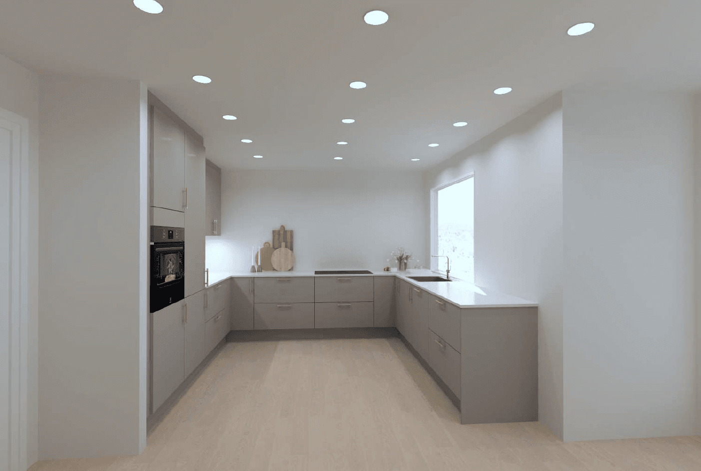 - Illustrasjon kjøkken perspektiv 2 -