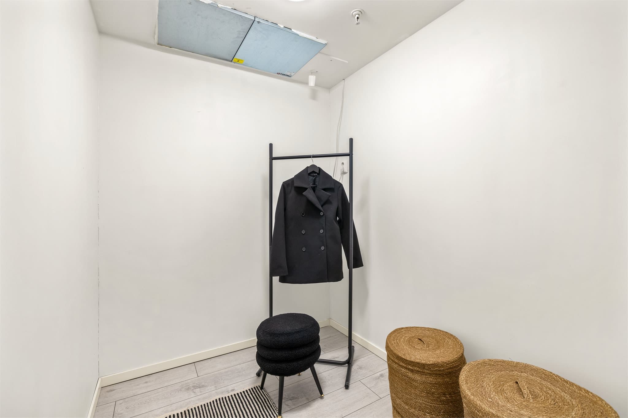 Innvendig bod/teknisk rom.