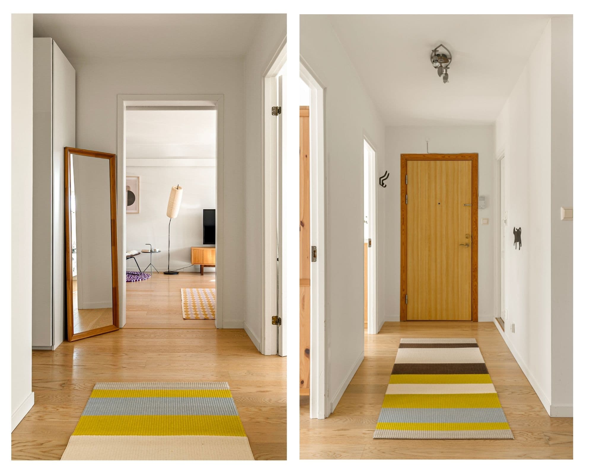 - Romslig og åpen entrè/gang som måler 8,7m² og gir et flott, representativt førsteinntrykk av leiligheten -