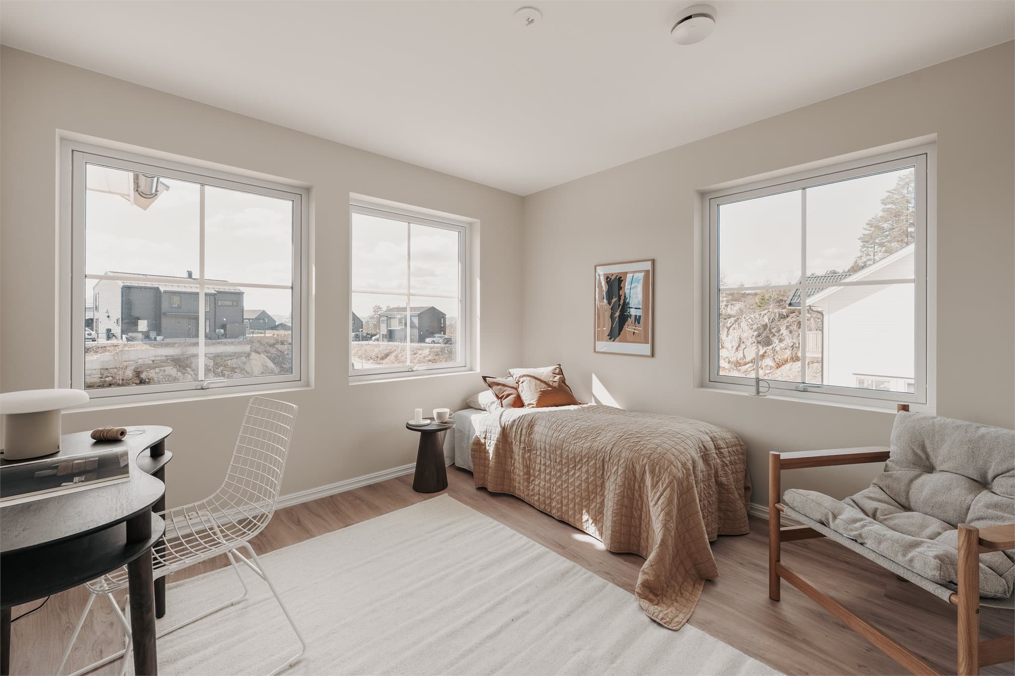 Soverom 2 er også av god størrelse.