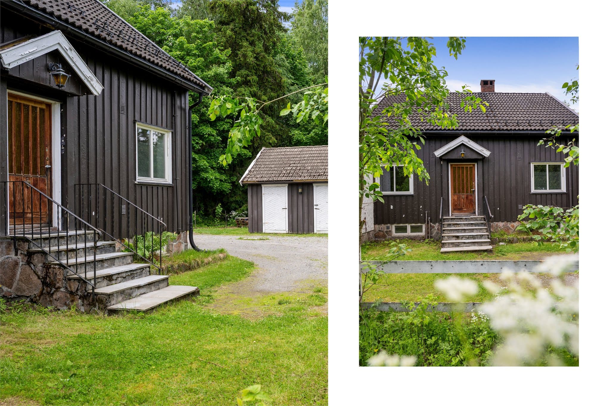 Det er noe helt spesielt ved eiendommer som har fått utvikle seg gjennom generasjoner. Glassverkvegen 49 er nettopp en slik eiendom. Her møtes tradisjonell byggeskikk, frodig hage og naturskjønne omgivelser i en harmonisk helhet.