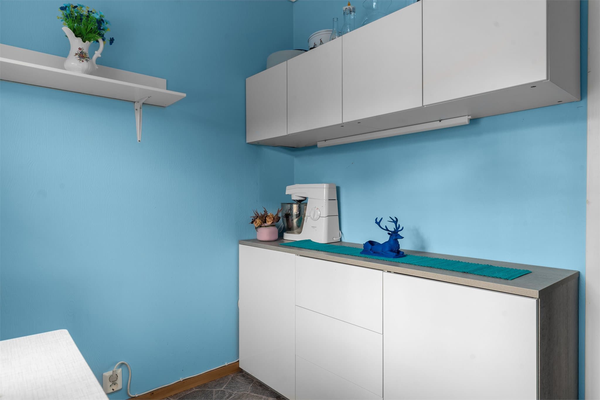 Opprinnelig bod nyttet som spisekjøkken. Rommet er ikke bruksendret.