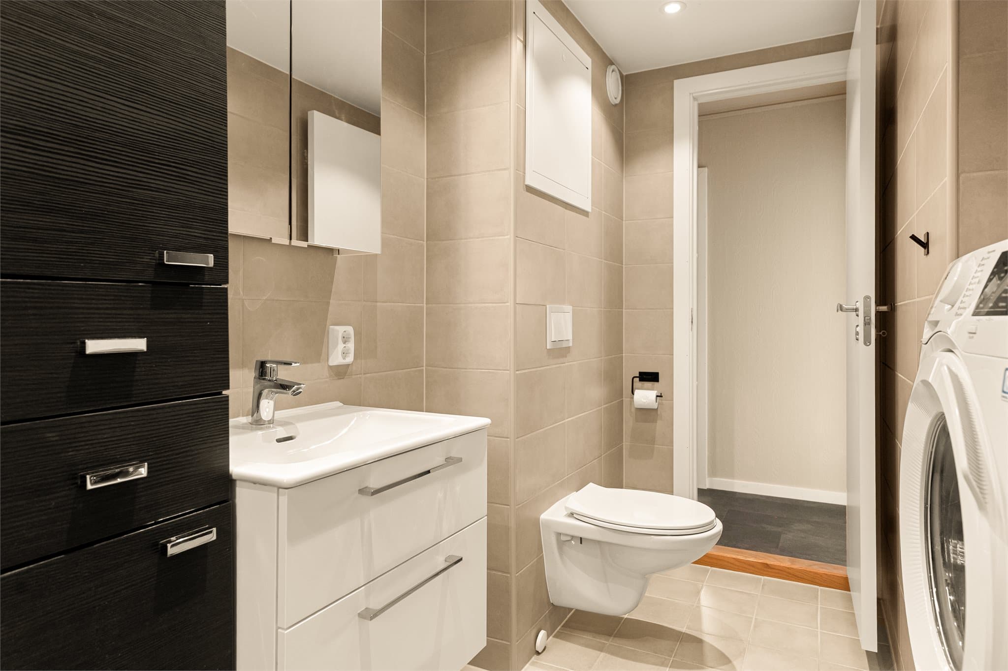 - Badet måler 4,7 m² -