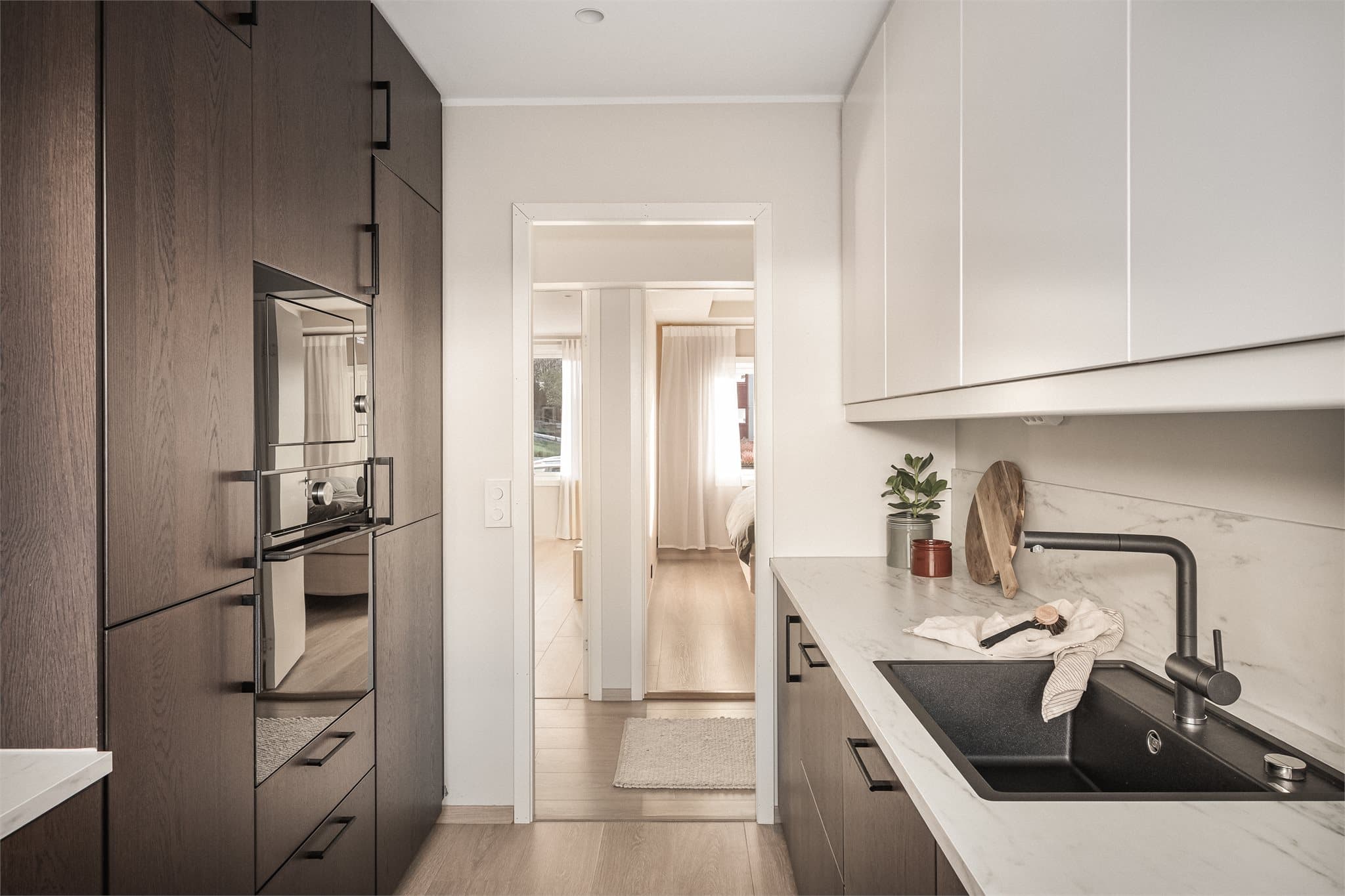 - Kjøkkenet måler 7,9m² -