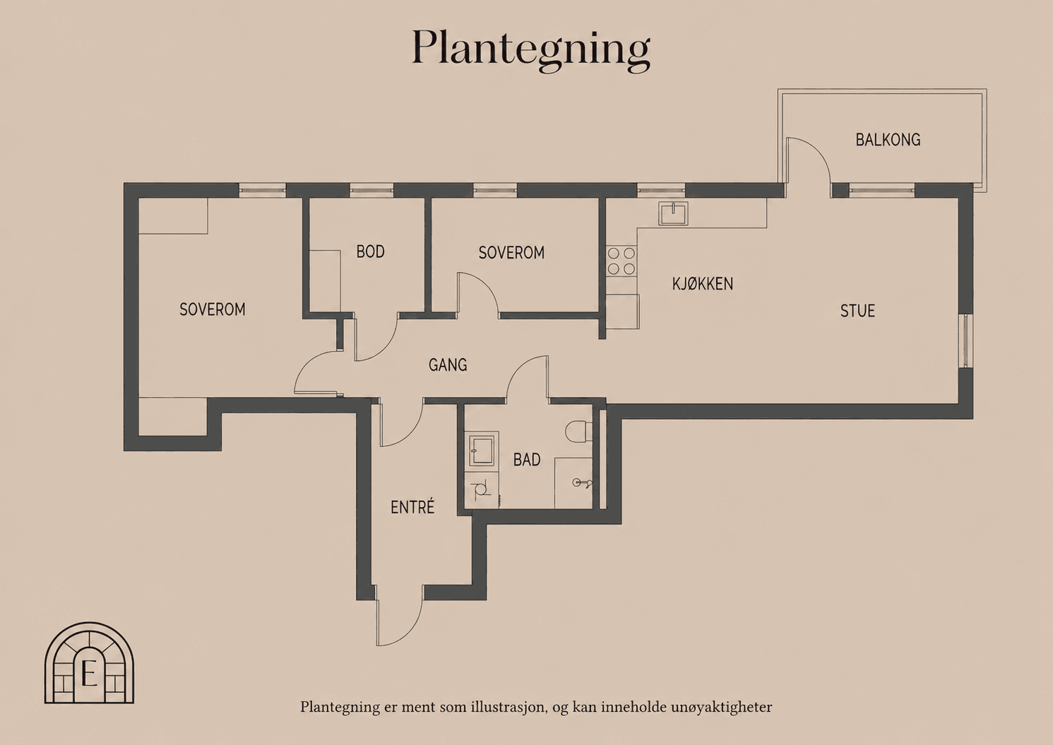 - Planløsning -