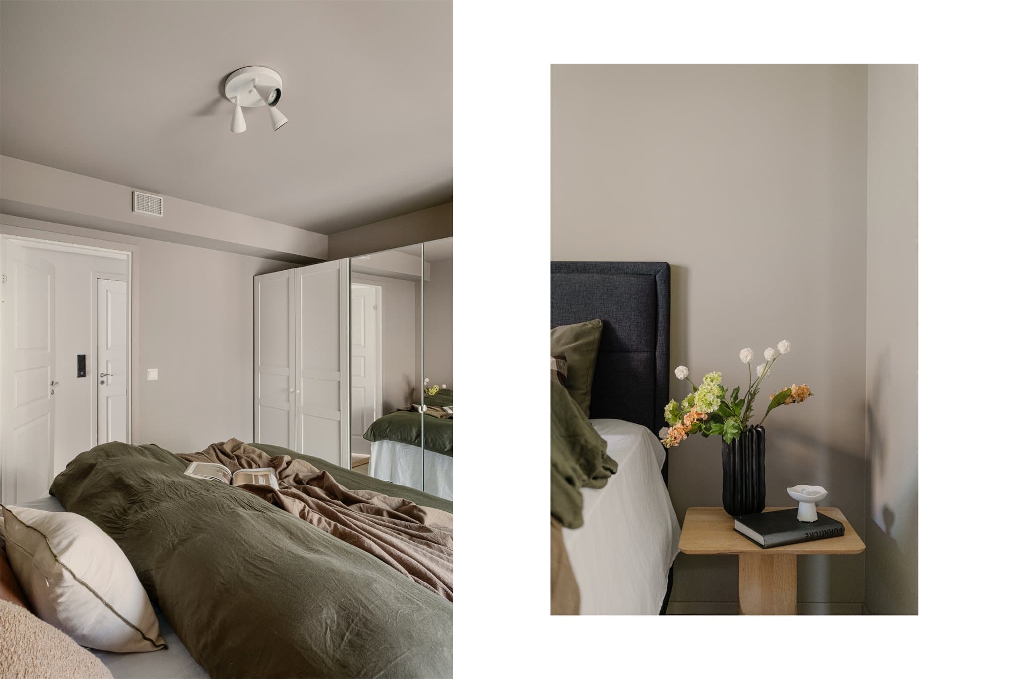 - Rommene måler 10,5m², 9,1m² og 7,4m² -